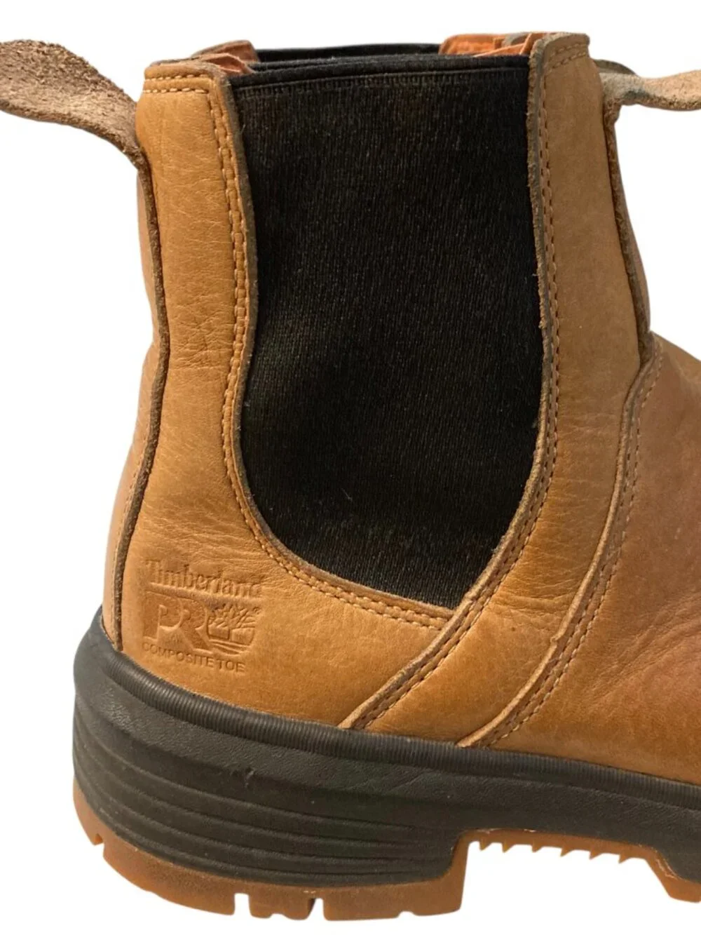 Timberland PRO® Women's Birchline Chelsea Composite Toe Boots Size 5.5 Brown